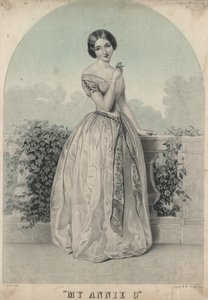 मेरी एनी ओ, वैगनर मैक मैकिगन द्वारा लिथो, 1850